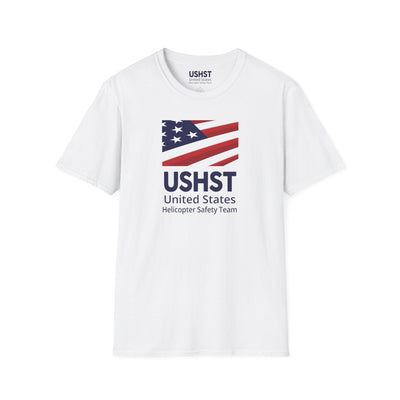 "USHST" White  100% Cotton Tee
